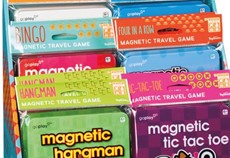 Magnetic travel games